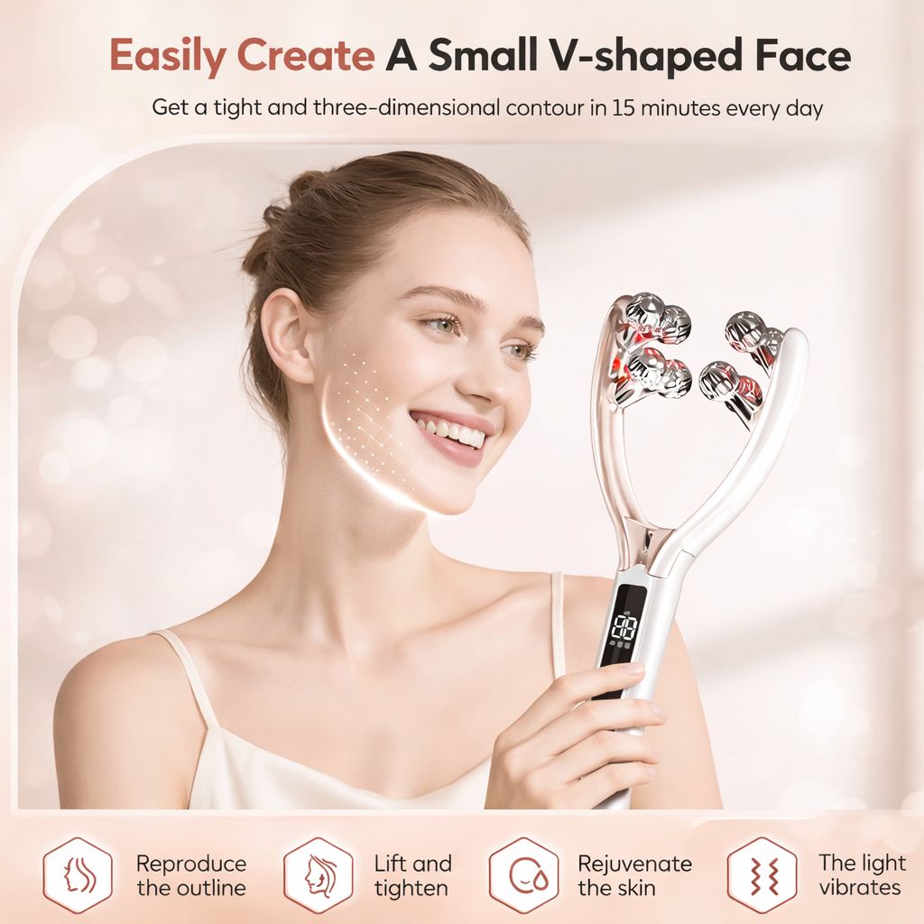 DermaLuxe Contour Pro Facial Roller