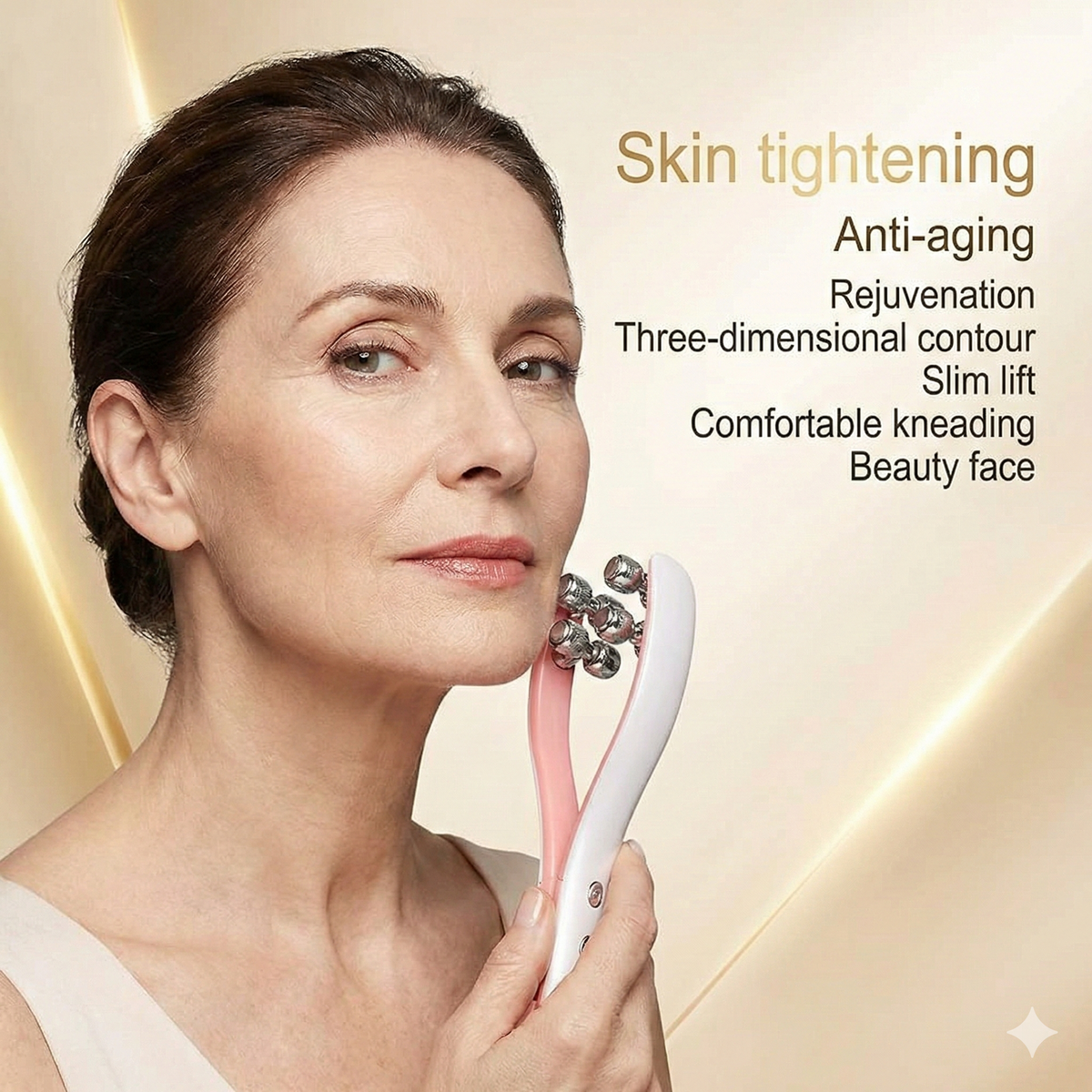 DermaLuxe Contour Facial Roller