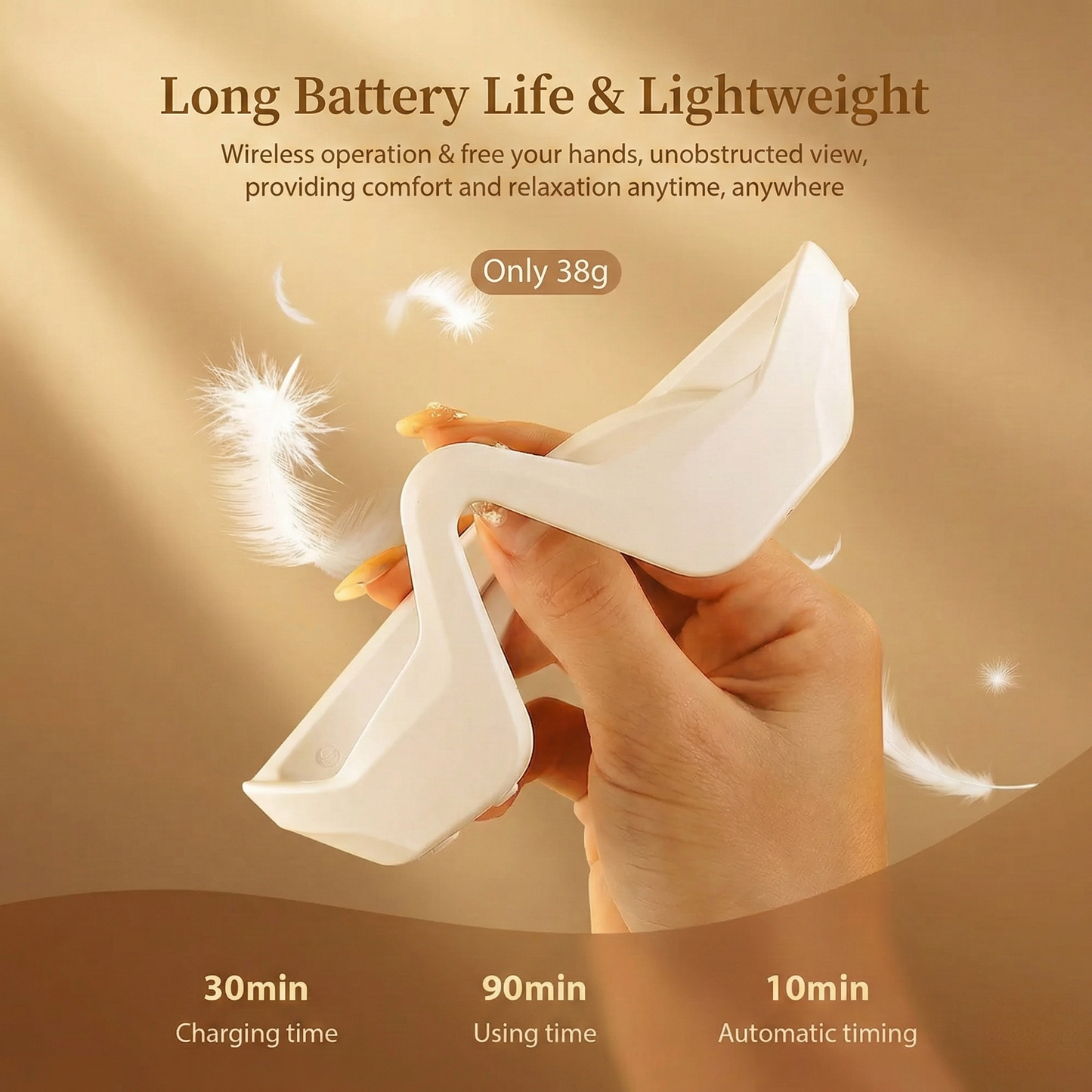 DermaLuxe Under-Eye Massage Glasses