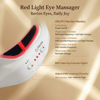 DermaLuxe Under-Eye Massage Glasses