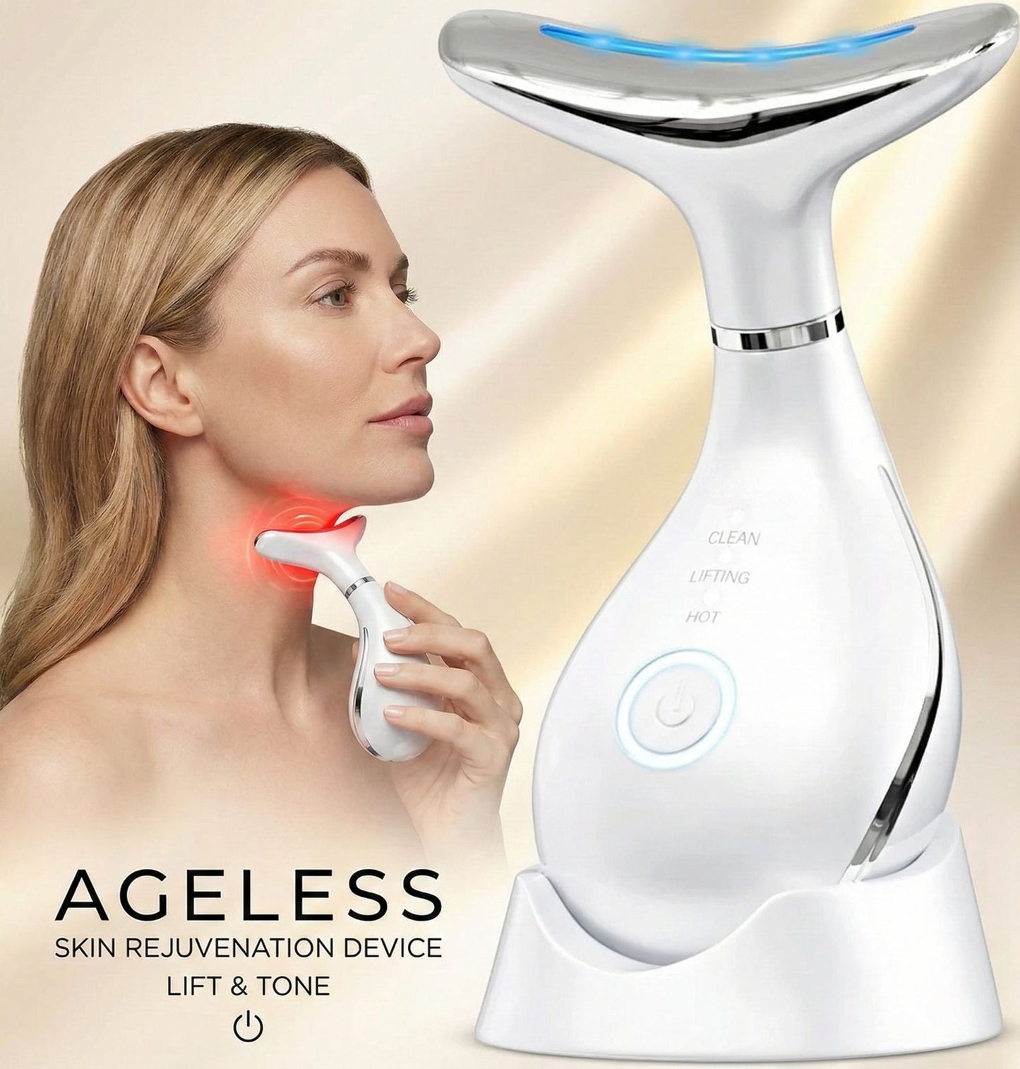 DermaLuxe 7-in-1 LED Facial Sculptor