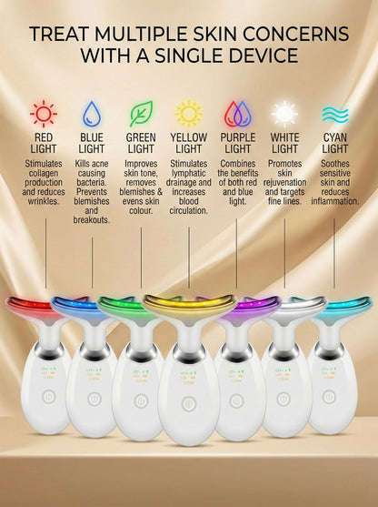 DermaLuxe 7-in-1 LED Facial Sculptor