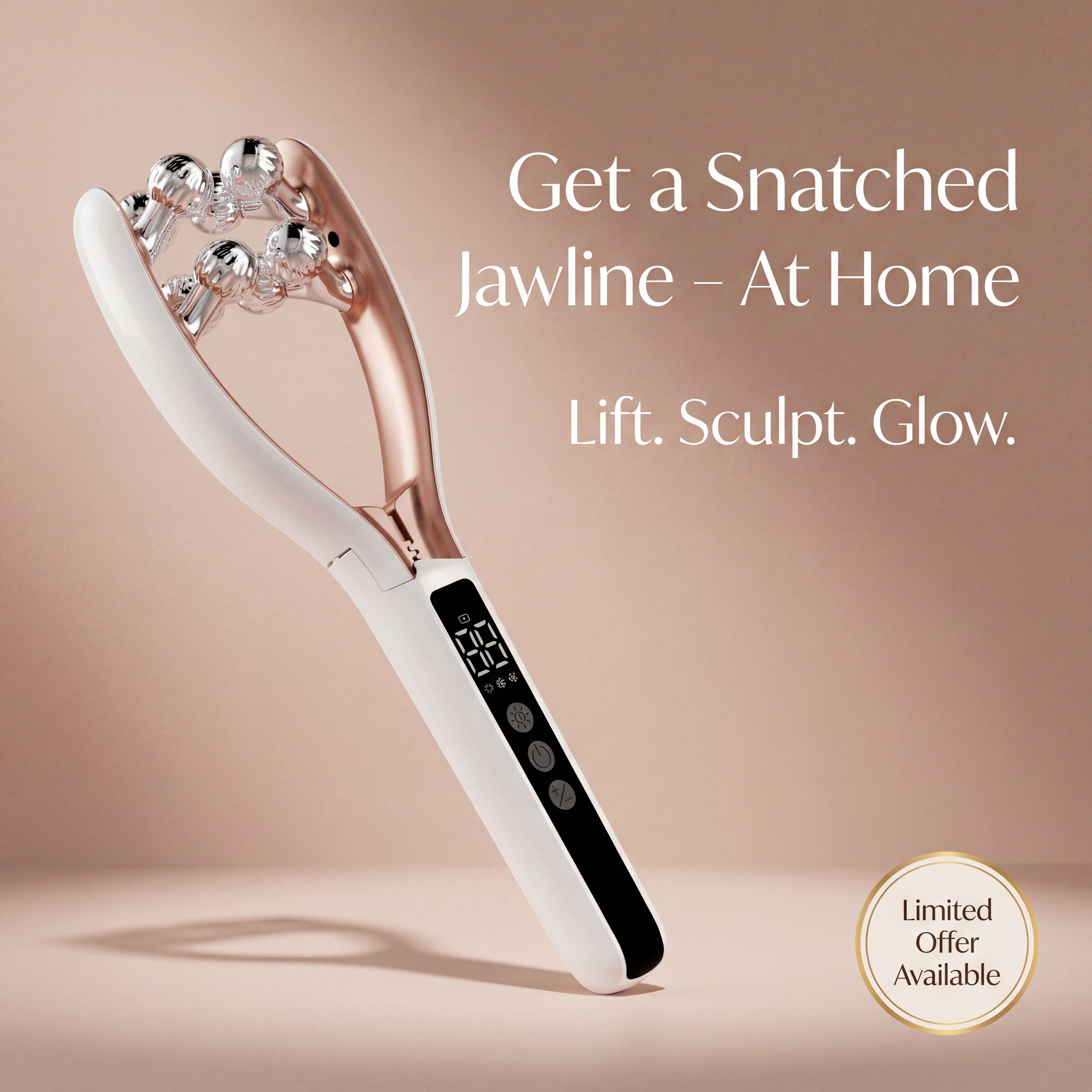 DermaLuxe Contour Pro Facial Roller