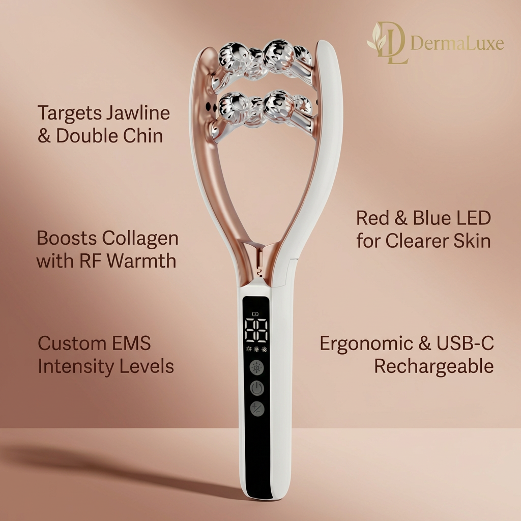 DermaLuxe Contour Pro Facial Roller